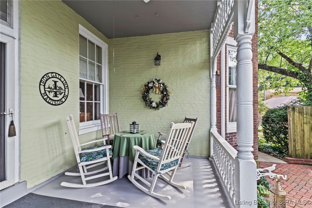 708 East Main Street Madison, IN 47250 - Photo 56 of 66 covered side porch