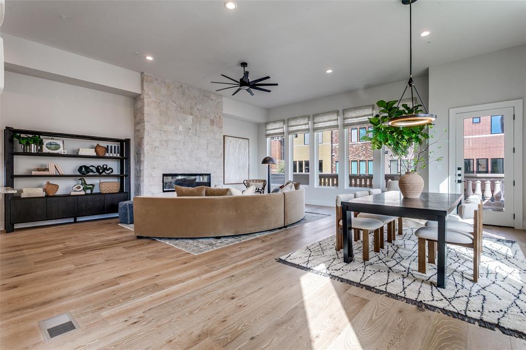 250 East Dallas Road, Unit 119 Grapevine, TX 76051 - Photo 11 of 40 a living room with furniture a window and a table