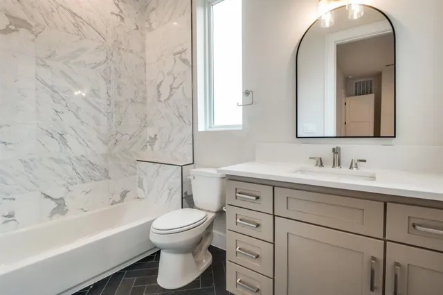 a balcony with furniture and a couch