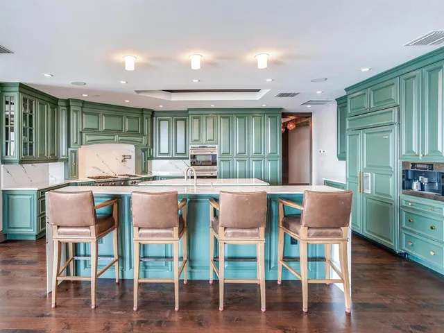 a view of a lake from a balcony