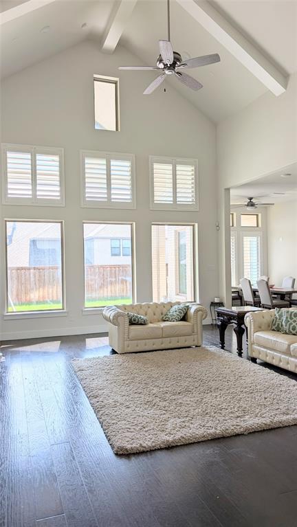 8933 Frostweed Road Frisco, TX 75035 - Photo 13 of 36 a living room with furniture and windows