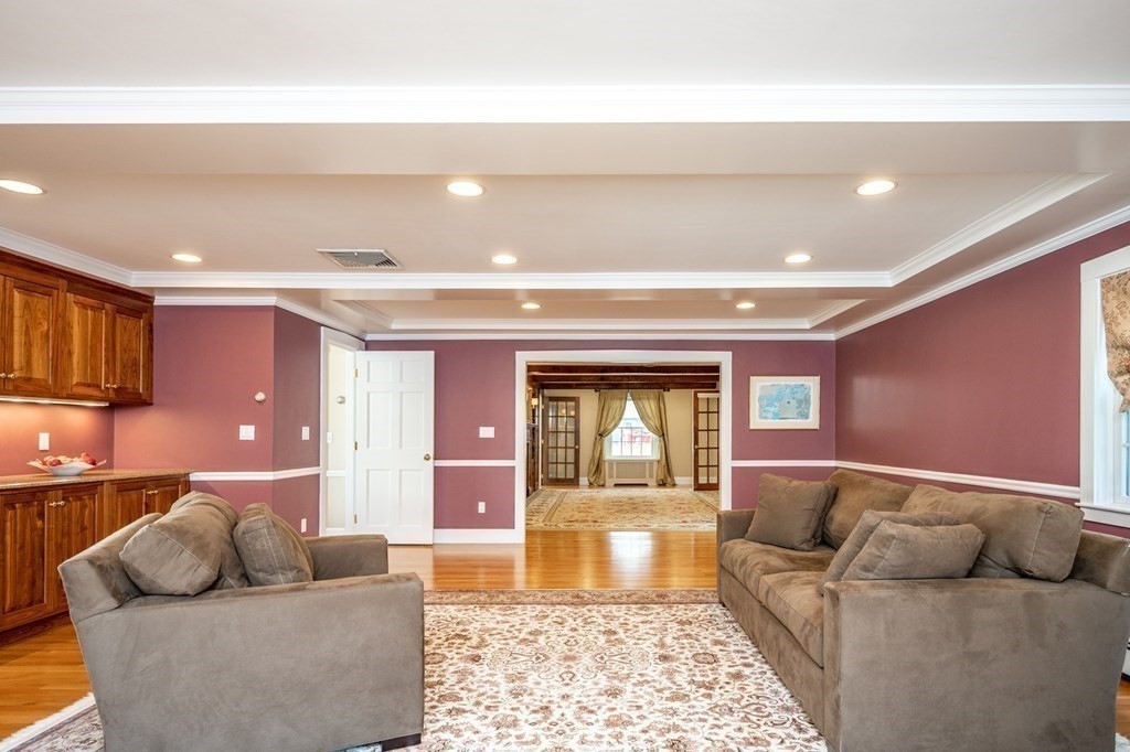 64 Garland Road Newton, MA 02459 - Photo 11 of 27 a living room with furniture and a couch