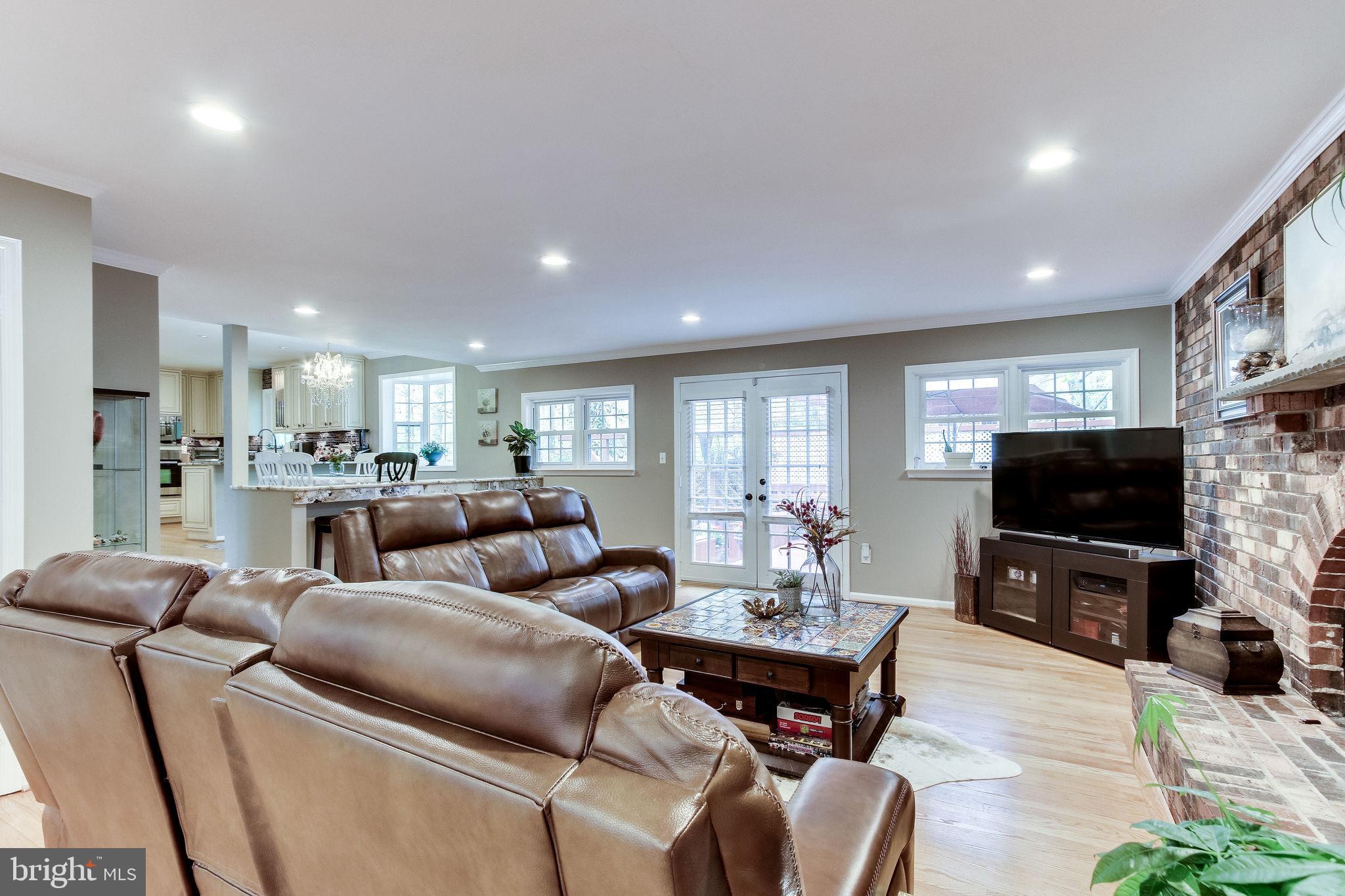 5102 Pheasant Ridge Road Fairfax, VA 22030 - Photo 12 of 68 Indoor and Outdoor Space Adjacent to Family Room