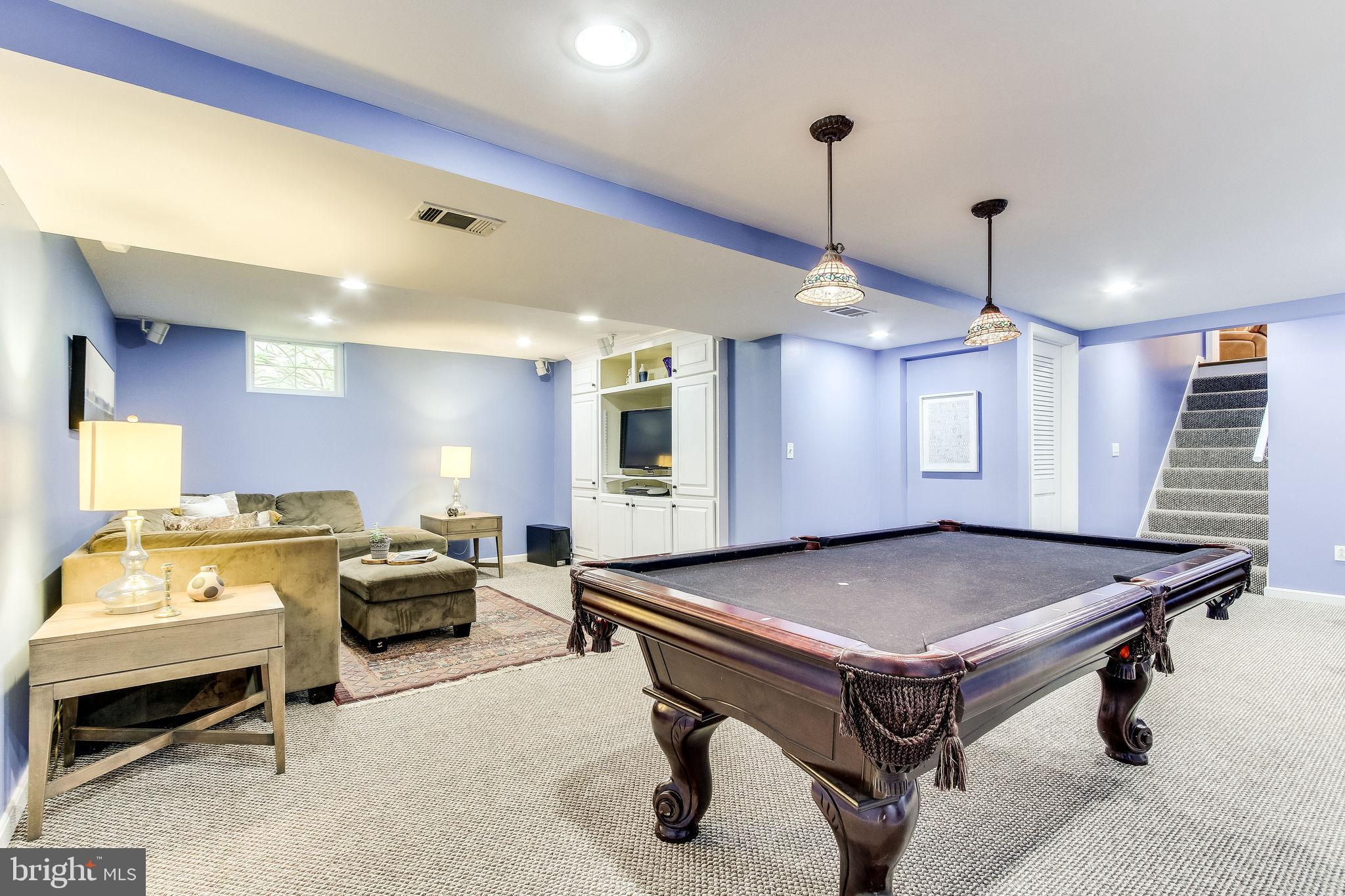 5102 Pheasant Ridge Road Fairfax, VA 22030 - Photo 48 of 68 Basement Fun for All Ages