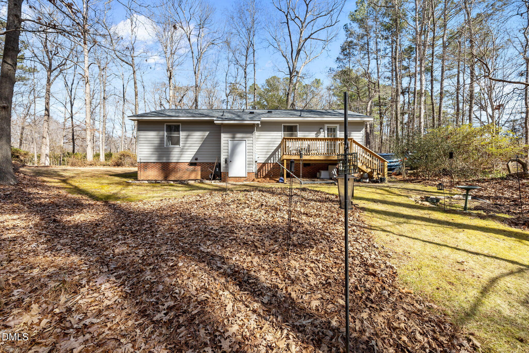 517 John Mitchell Road Youngsville, NC 27596 - Photo 30 of 40 Exterior Back-Yard View