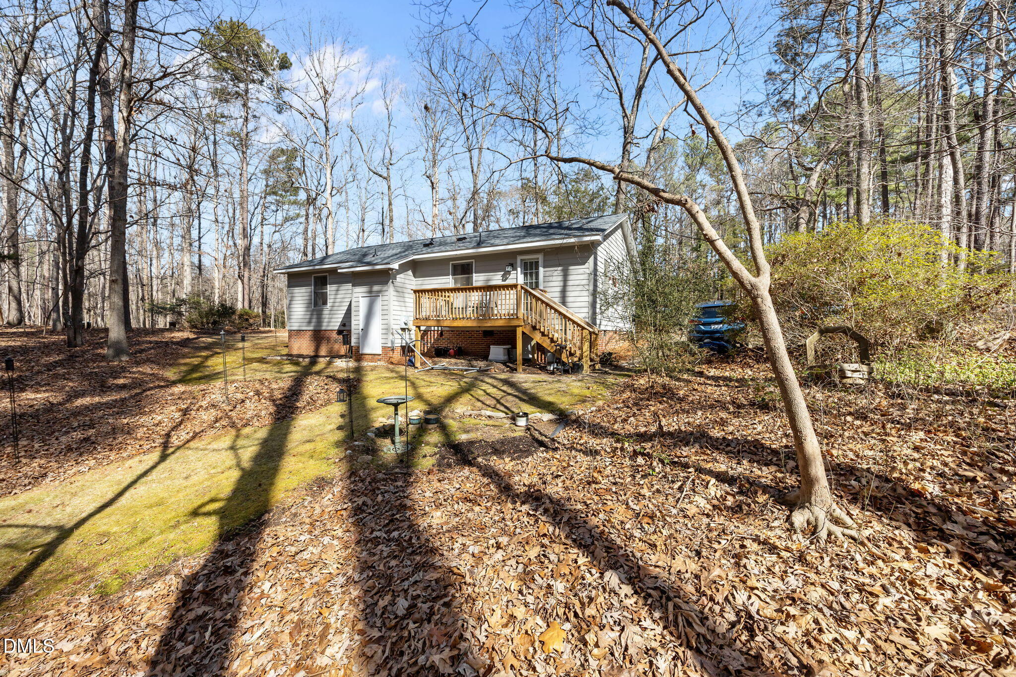 517 John Mitchell Road Youngsville, NC 27596 - Photo 31 of 40 Exterior Back-Yard View