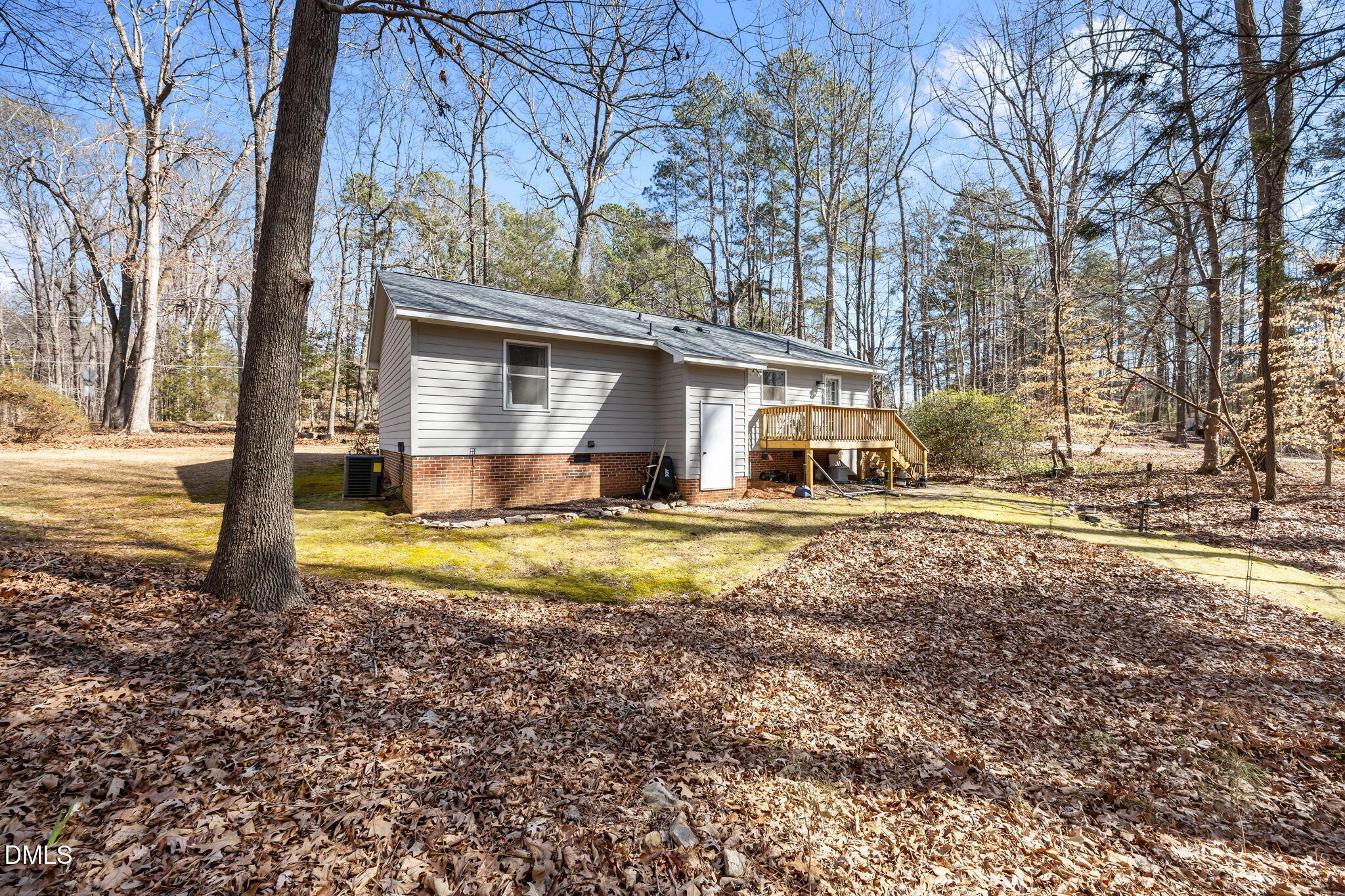517 John Mitchell Road Youngsville, NC 27596 - Photo 33 of 40 Exterior Back-Yard View