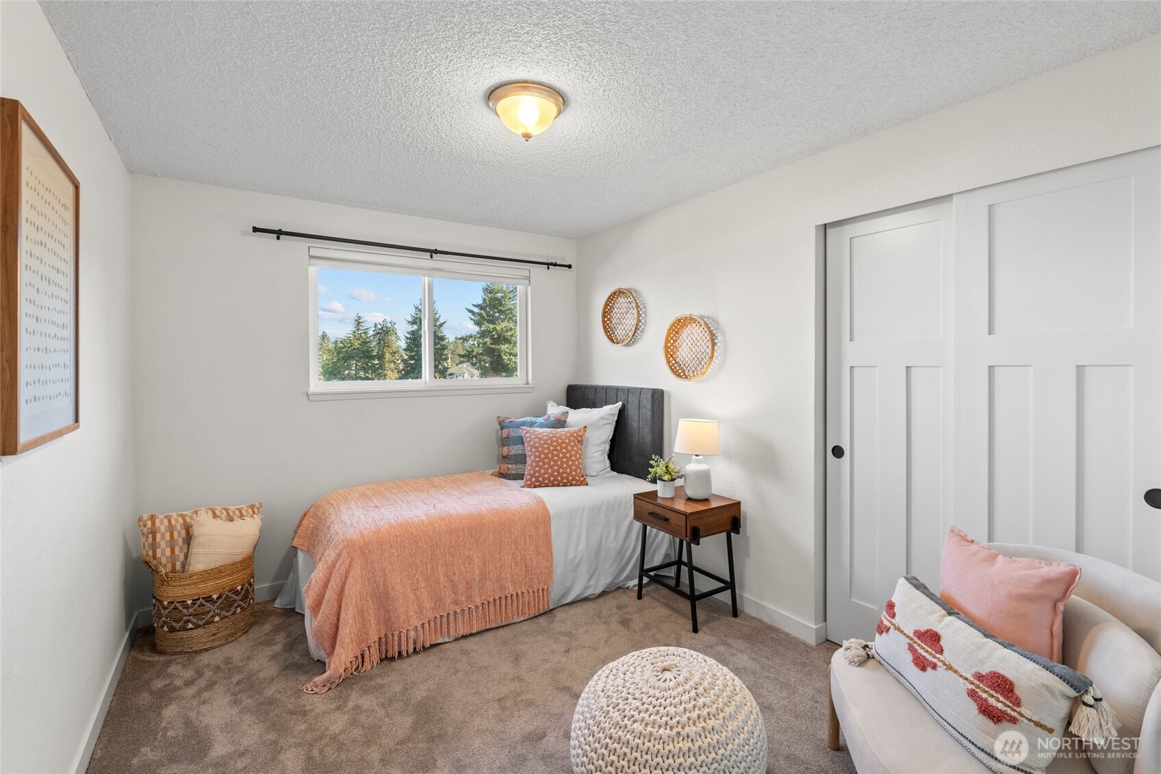 30013 2nd Avenue Southwest Federal Way, WA 98023 - Photo 21 of 40 a bedroom with bed and a window