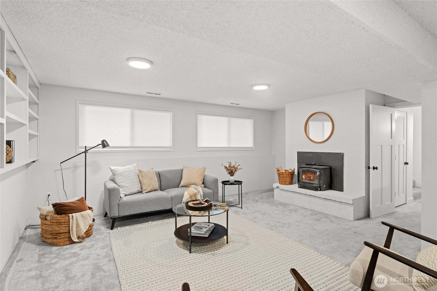 30013 2nd Avenue Southwest Federal Way, WA 98023 - Photo 26 of 40 a living room with furniture and a fireplace