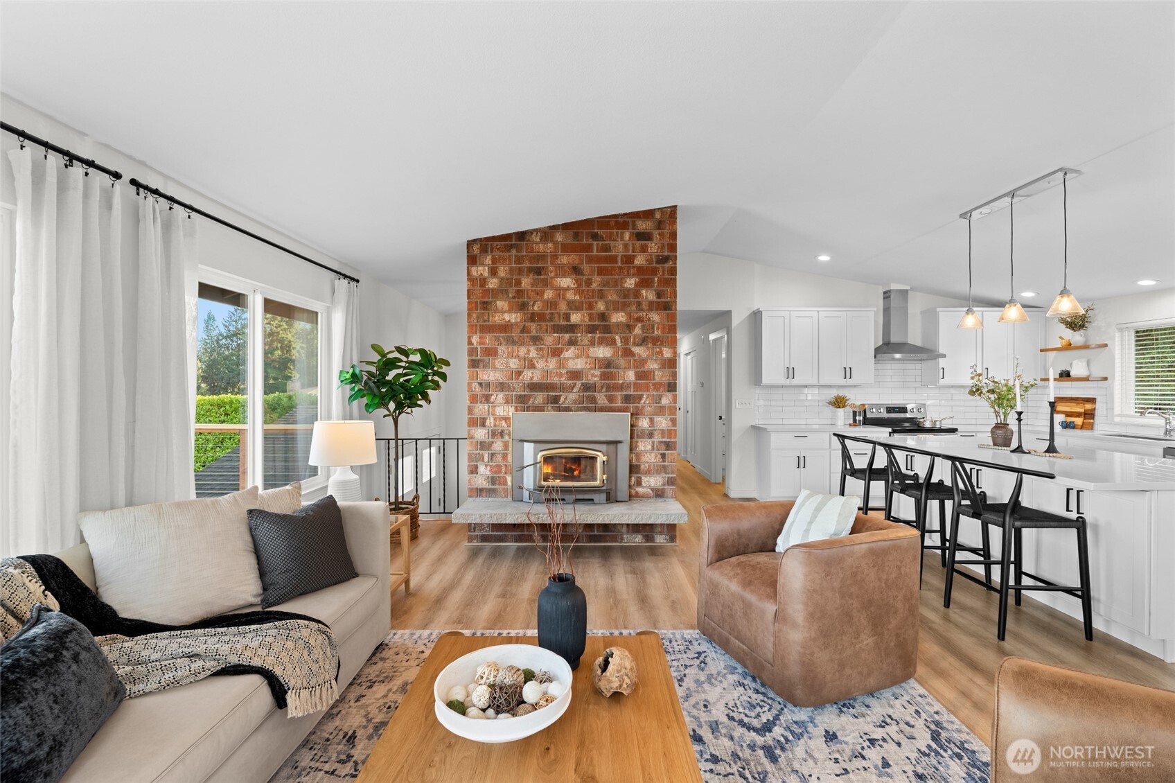 30013 2nd Avenue Southwest Federal Way, WA 98023 - Photo 8 of 40 a living room with furniture and a large window