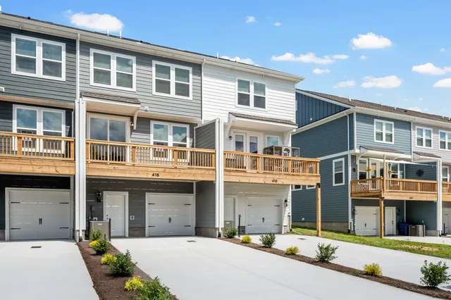 a view of a building with a street