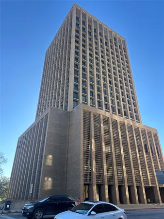 a front view of a building