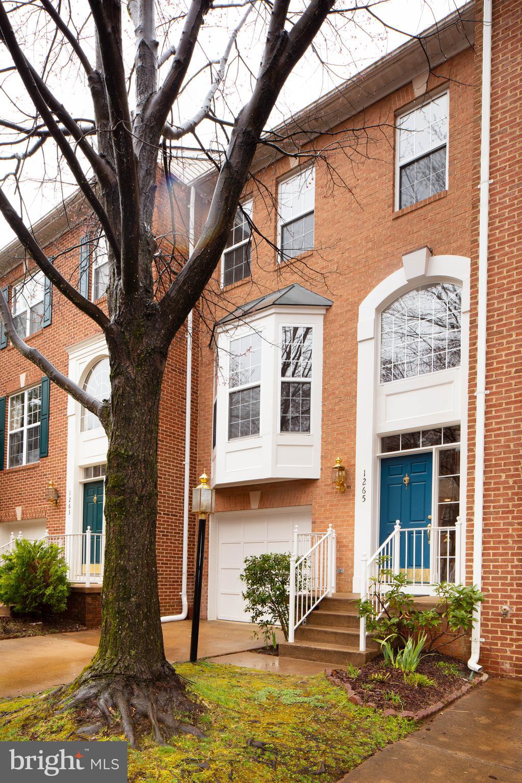 1265 Wild Hawthorn Way Reston, VA 20194 - Photo 2 of 56 Beautiful Brick Front Townhouse in North Reston