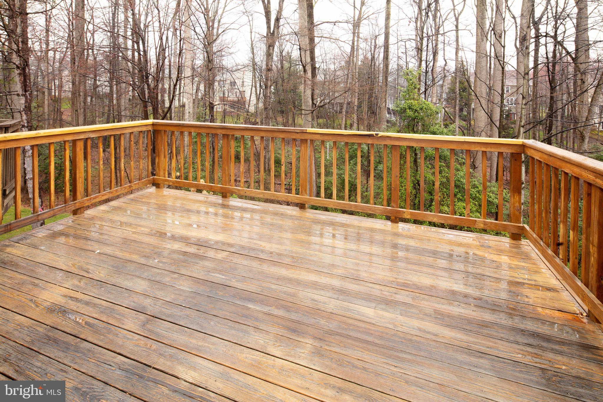 1265 Wild Hawthorn Way Reston, VA 20194 - Photo 25 of 56 Huge Deck Backs to Trees