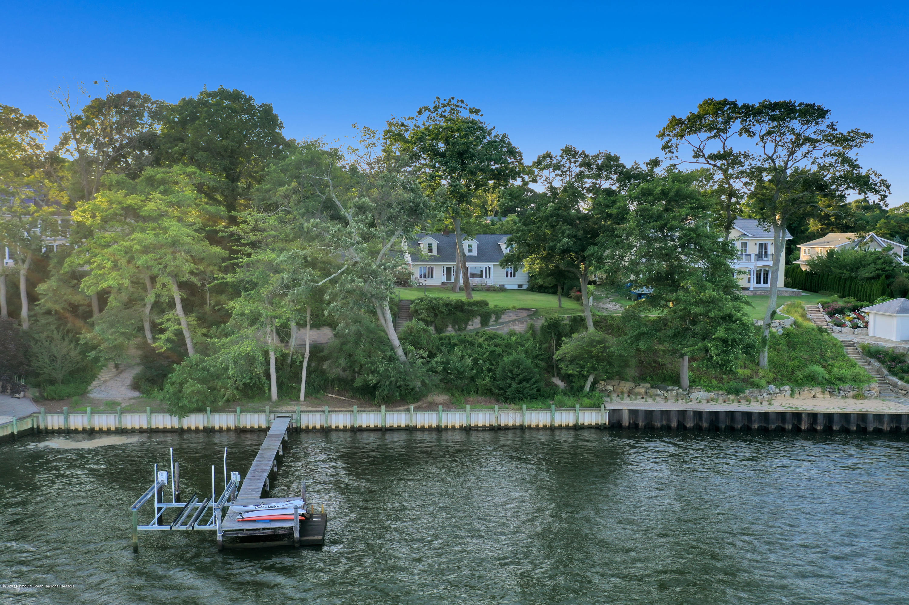 1008 Brainard Place Brielle, NJ 08730 - Photo 4 of 29 rear river