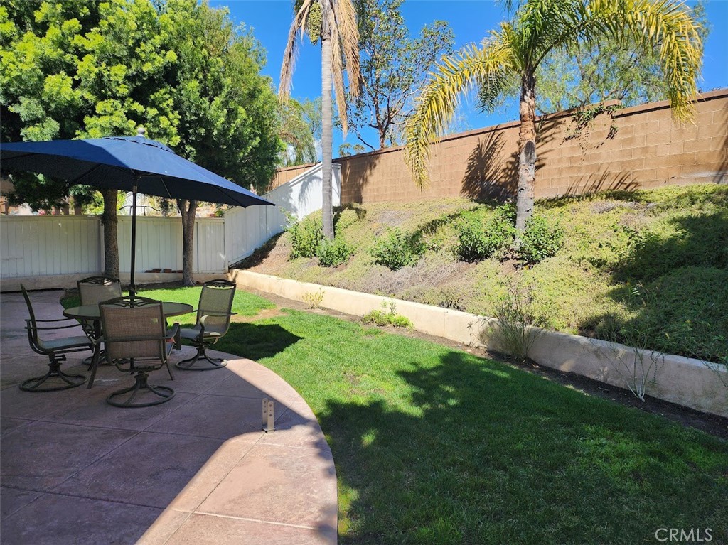 9 Calais Irvine, CA 92602 - Photo 14 of 21 a view of backyard with outdoor seating and green space