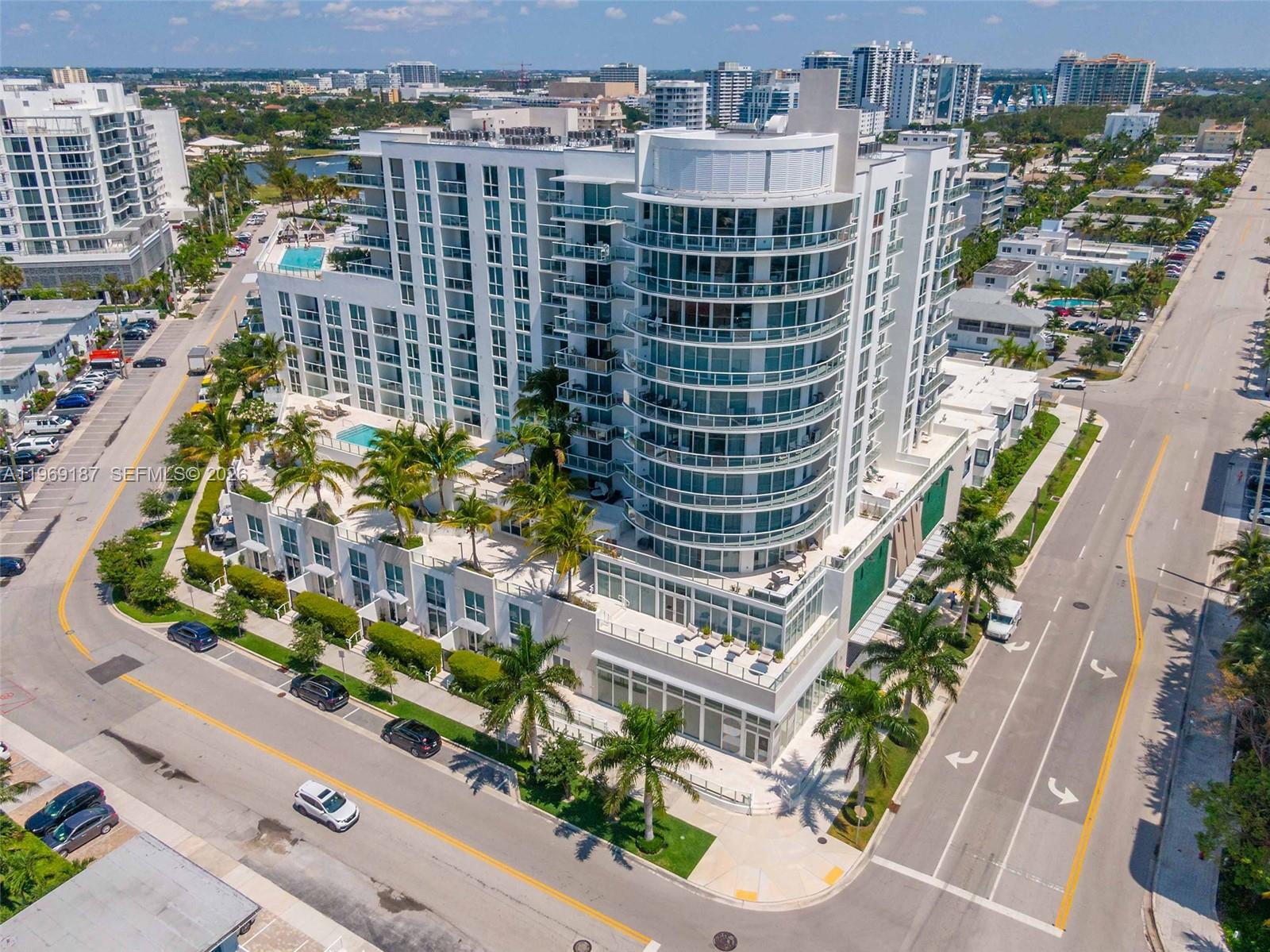401 North Birch Road, Unit 502 Fort Lauderdale, FL 33304 - Photo 33 of 52 a city view with tall buildings