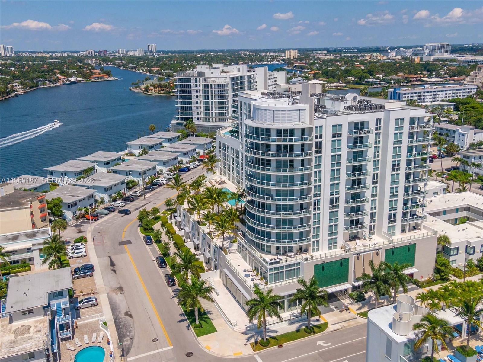 401 North Birch Road, Unit 502 Fort Lauderdale, FL 33304 - Photo 42 of 52 a view of a city with tall buildings