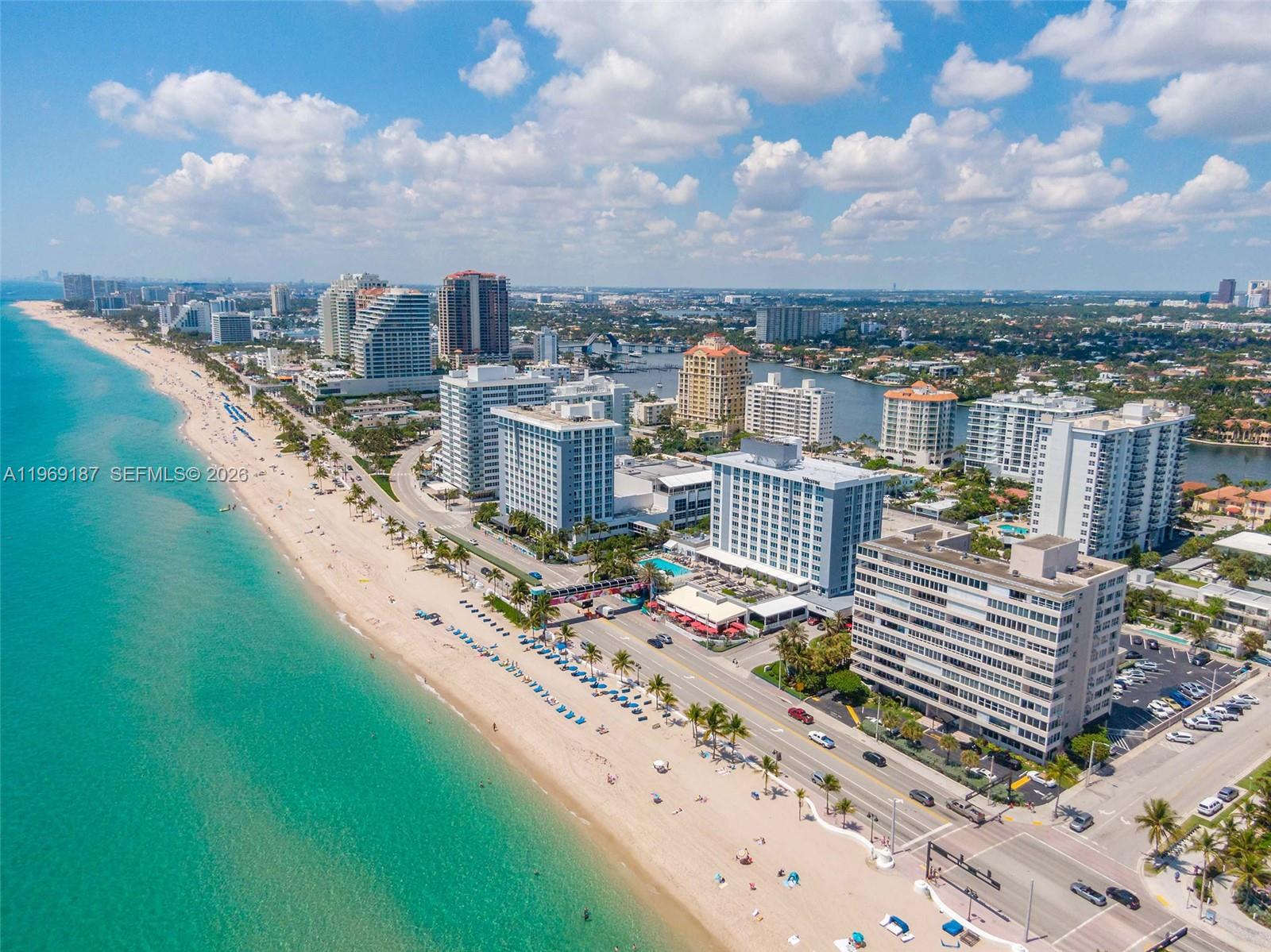 401 North Birch Road, Unit 502 Fort Lauderdale, FL 33304 - Photo 50 of 52 a view of a city with buildings
