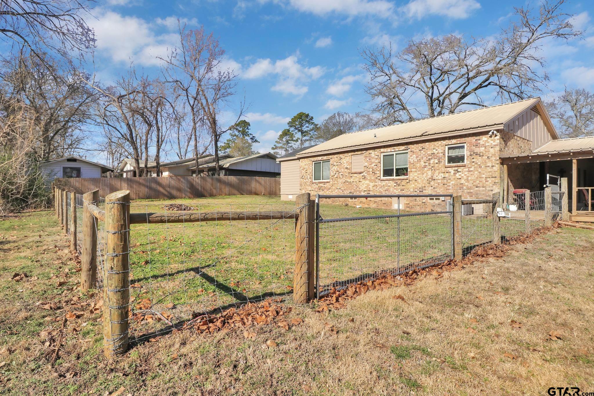 554 East San Antonio Street Alto, TX 75925 - Photo 24 of 28 a view of a house with backyard