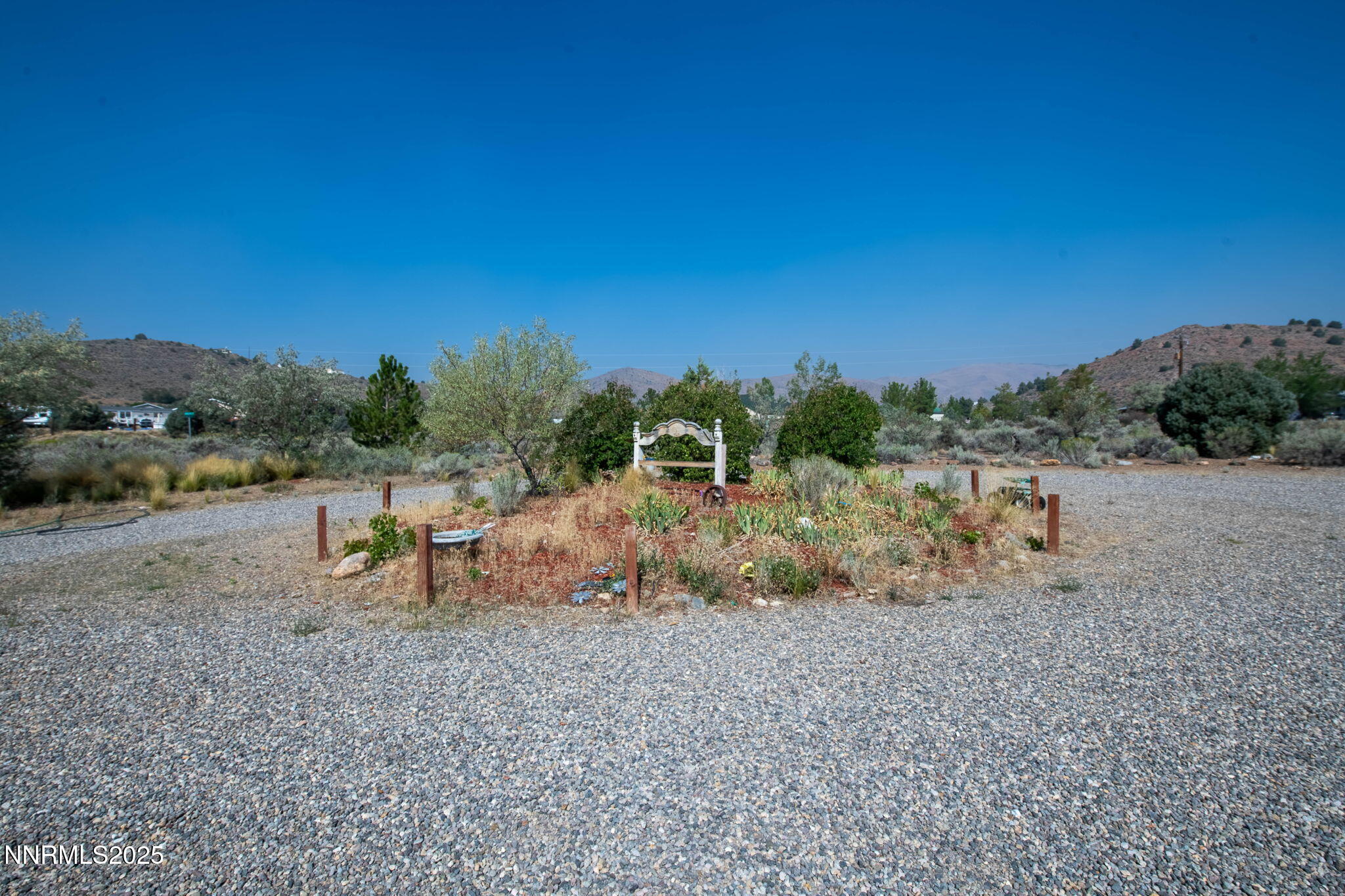 1535 Topaz Ranch Drive Topaz Ranch Estates, NV 89444 - Photo 37 of 38 a view of a dry yard with trees