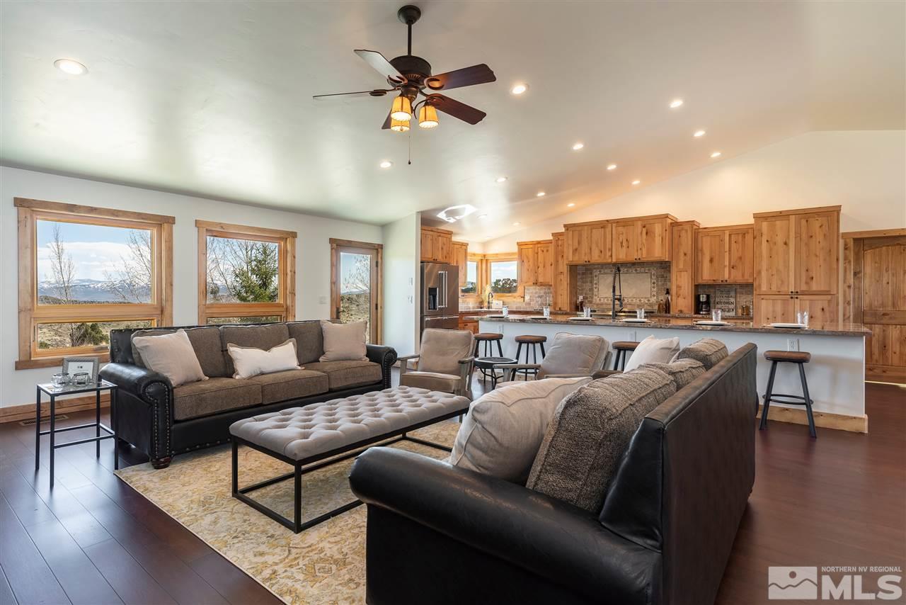 15000 North Red Rock Road Reno, NV 89508 - Photo 10 of 25 a living room with furniture and a large window