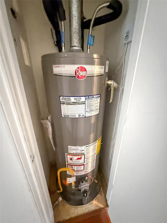 3109 Robin Road Plano, TX 75075 - Photo 16 of 34 a view of water heater room