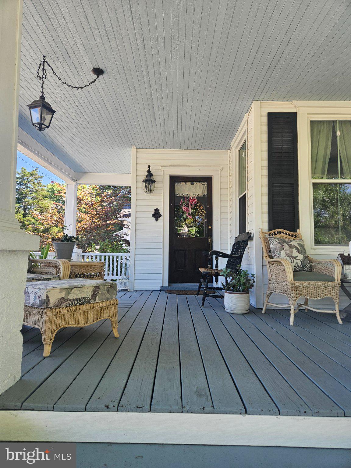 202 Central Avenue Ridgely, MD 21660 - Photo 2 of 22 Charming porch with inviting entrance.