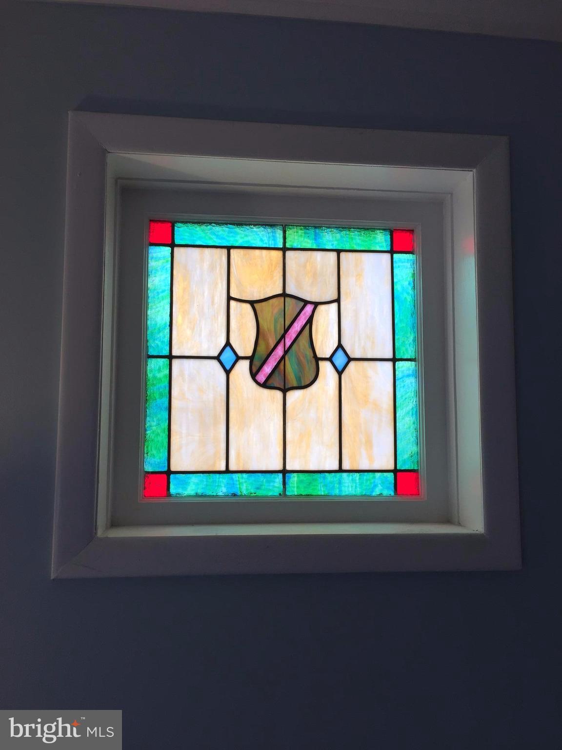 3019 Beverly Road Baltimore, MD 21214 - Photo 13 of 14 Stained glass windows in living room