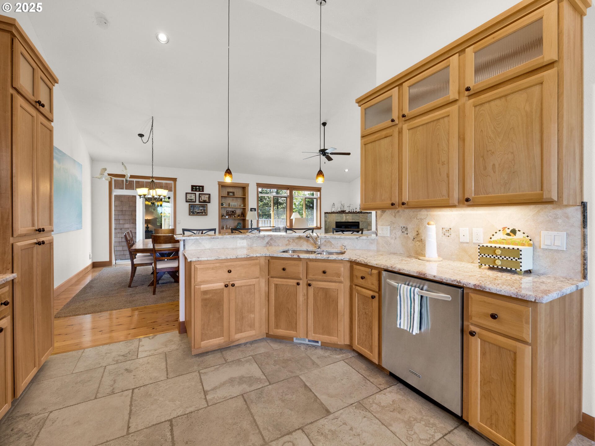 34535 Pinyon Drive Nehalem, OR 97131 - Photo 6 of 41 a kitchen with cabinets and appliances