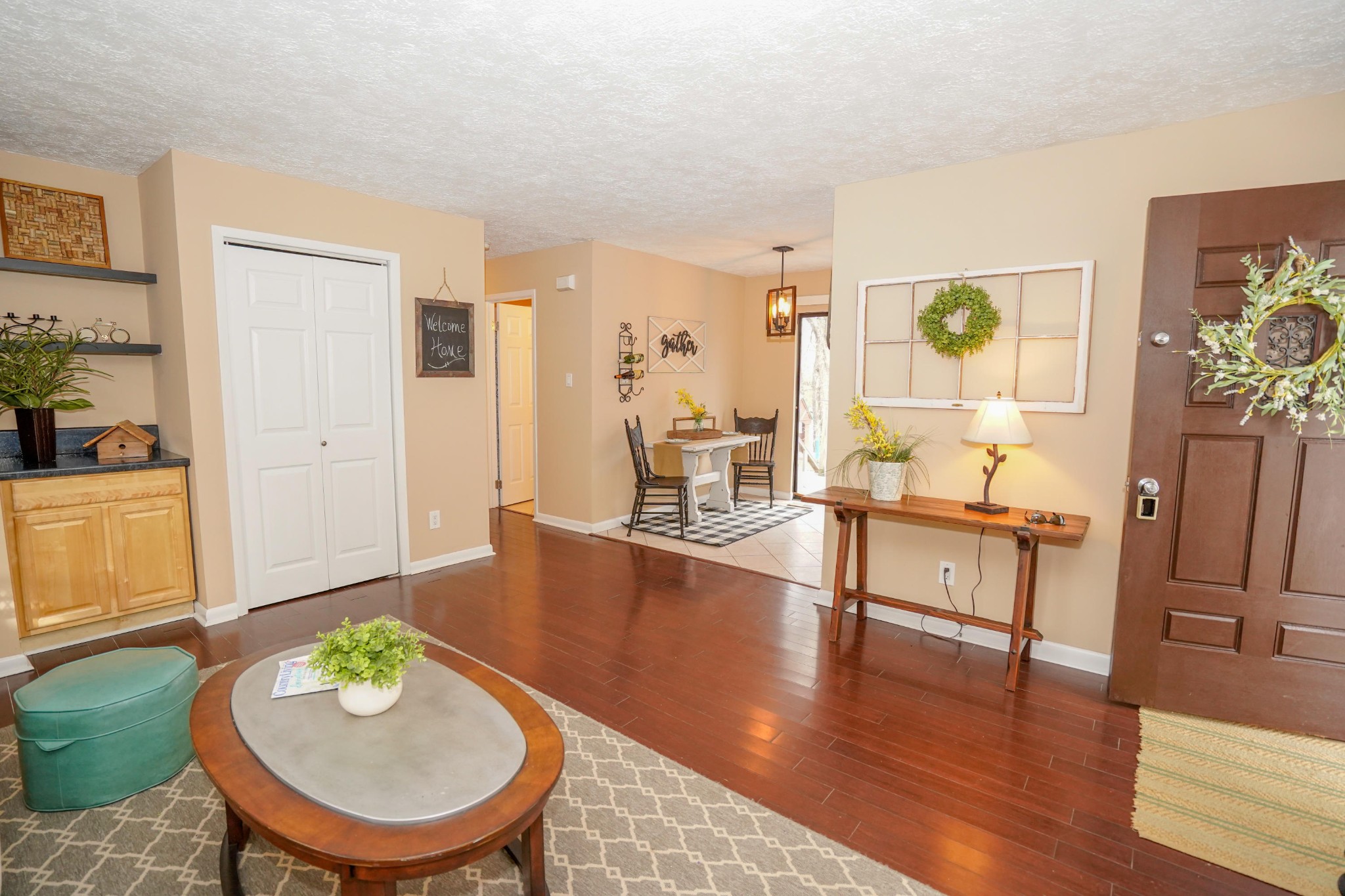 2018 Cecil Johnson Road Knoxville, TN 37921 - Photo 6 of 18 a living room with furniture and a wooden floor