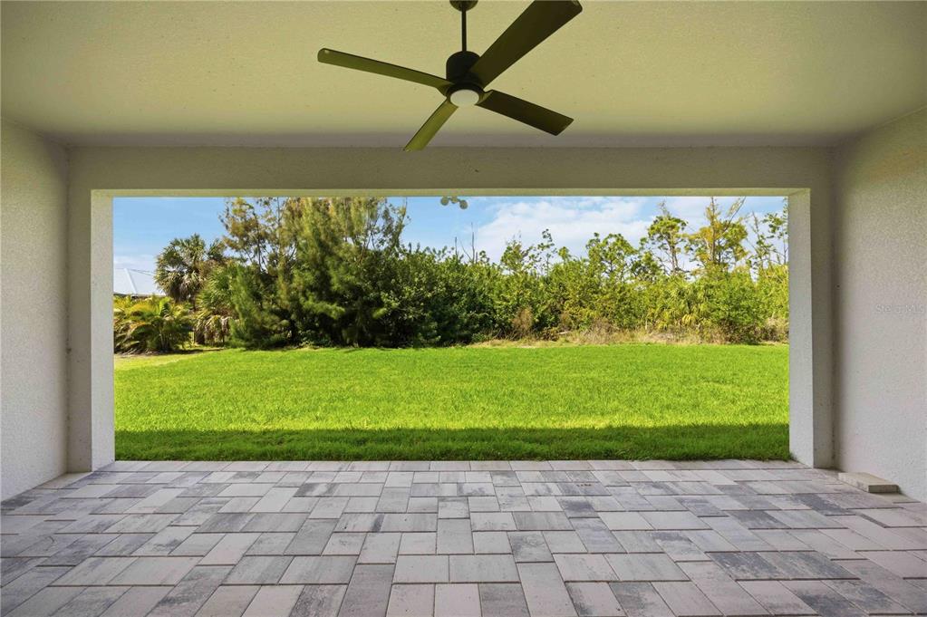 10443 Riverside Road Port Charlotte, FL 33981 - Photo 39 of 64 a view of backyard with plants and a yard