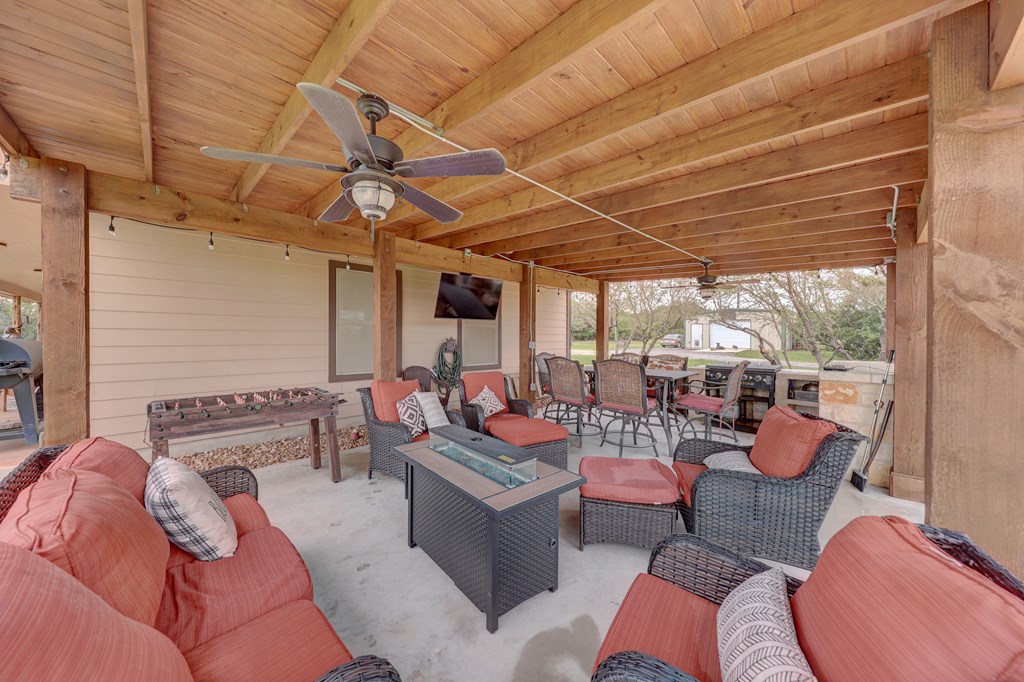 8177 Wendel Road Harper, TX 78631 - Photo 20 of 32 a outdoor space with patio lots of furniture