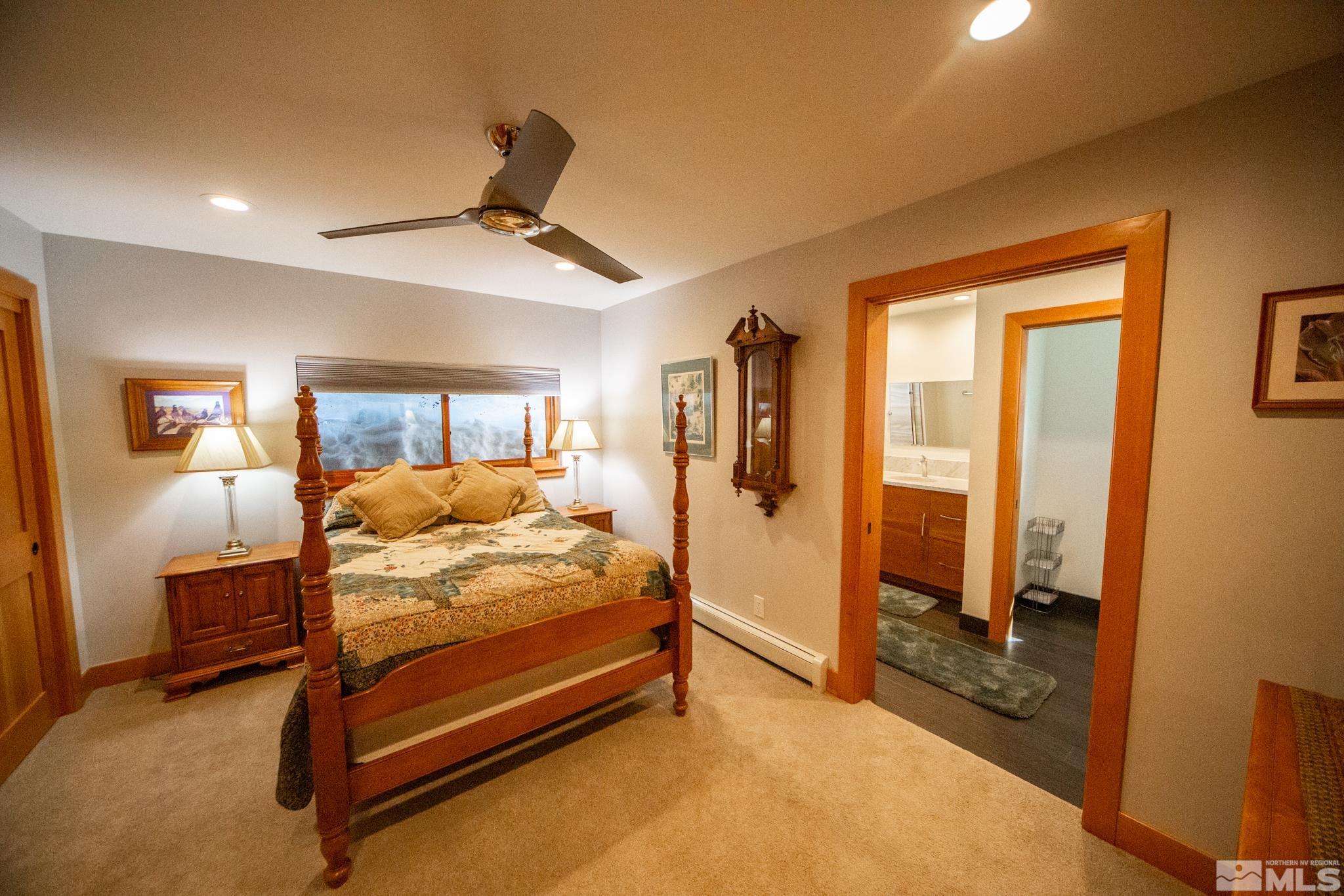 301 Cedar Drive Stateline, NV 89449 - Photo 12 of 27 a bedroom with furniture and shower