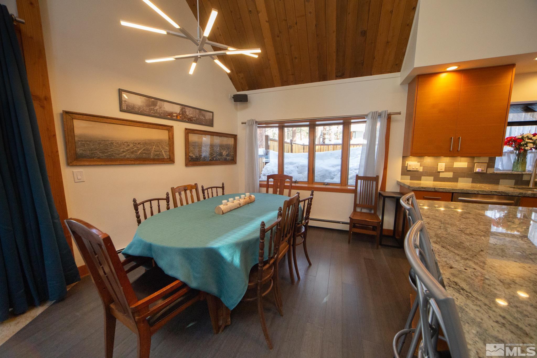 301 Cedar Drive Stateline, NV 89449 - Photo 6 of 27 a dining room with furniture and window