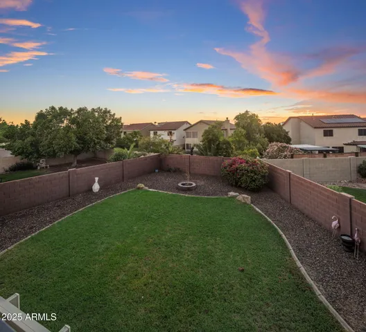 a view of an outdoor space and yard