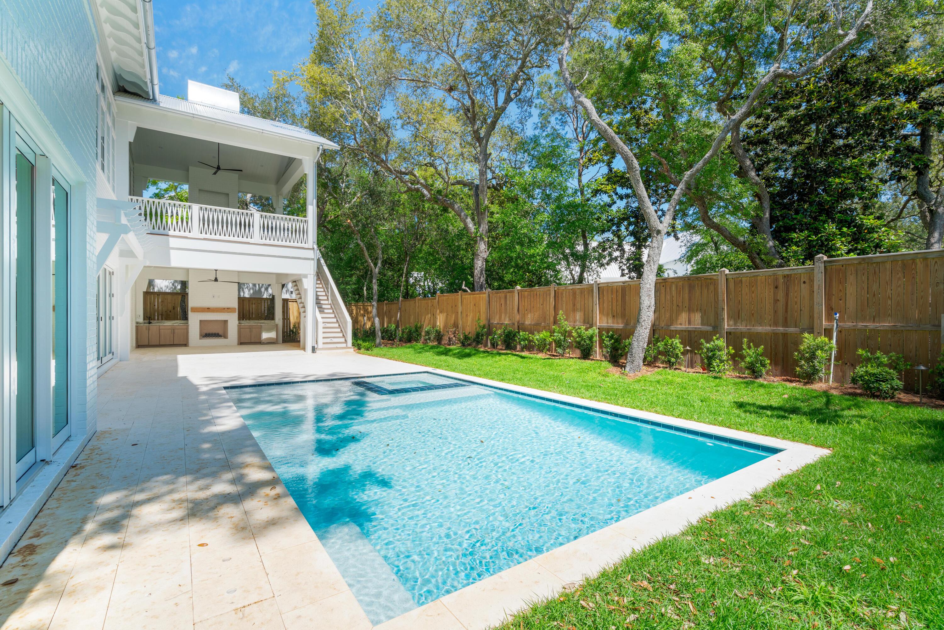 128 Forest Street Santa Rosa Beach, FL 32459 - Photo 75 of 83 Salt Water Pool & Hot Tub