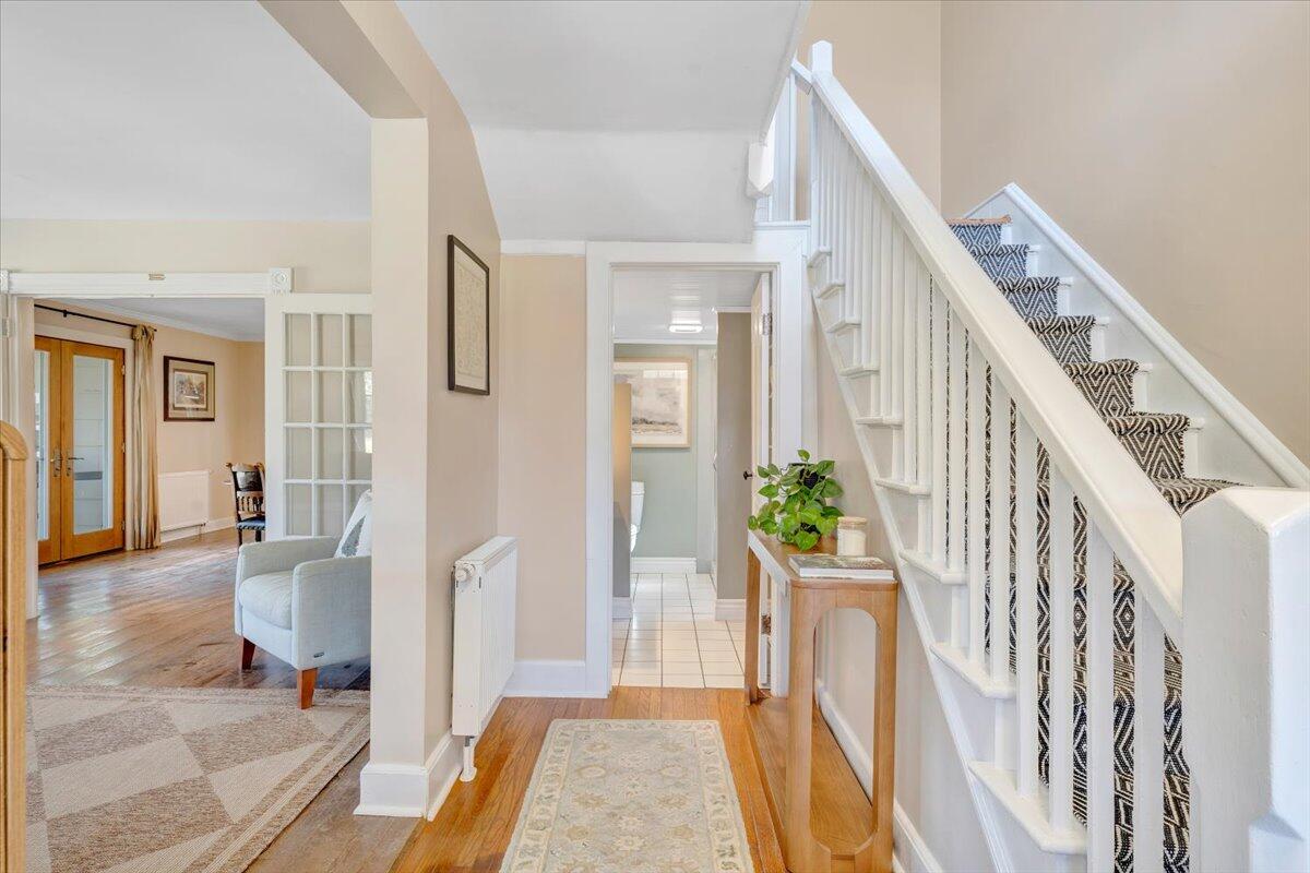 7758 Old Fincastle Road Fincastle, VA 24090 - Photo 13 of 99 a view of an entryway with wooden floor and a living room