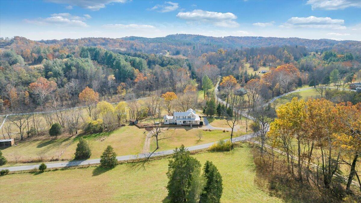 7758 Old Fincastle Road Fincastle, VA 24090 - Photo 77 of 99 a view of a lake with mountain in the background