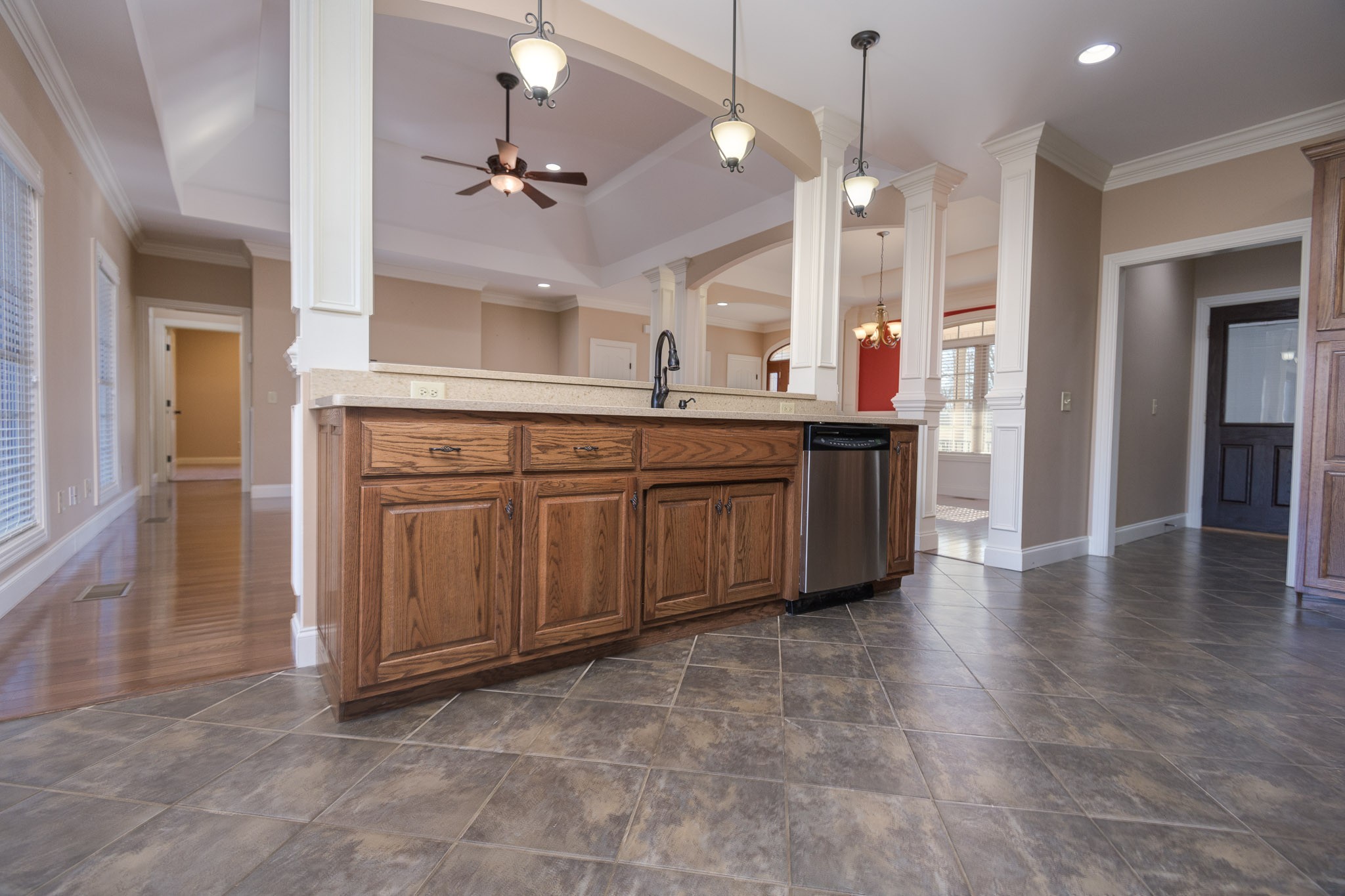 705 Deer Ridge Lane Lebanon, TN 37087 - Photo 18 of 49 a large kitchen with stainless steel appliances granite countertop a sink and cabinets
