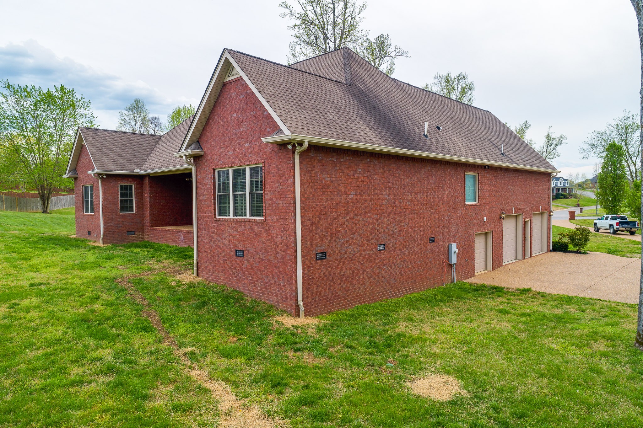 705 Deer Ridge Lane Lebanon, TN 37087 - Photo 40 of 49 a backyard of a house with lots of green space