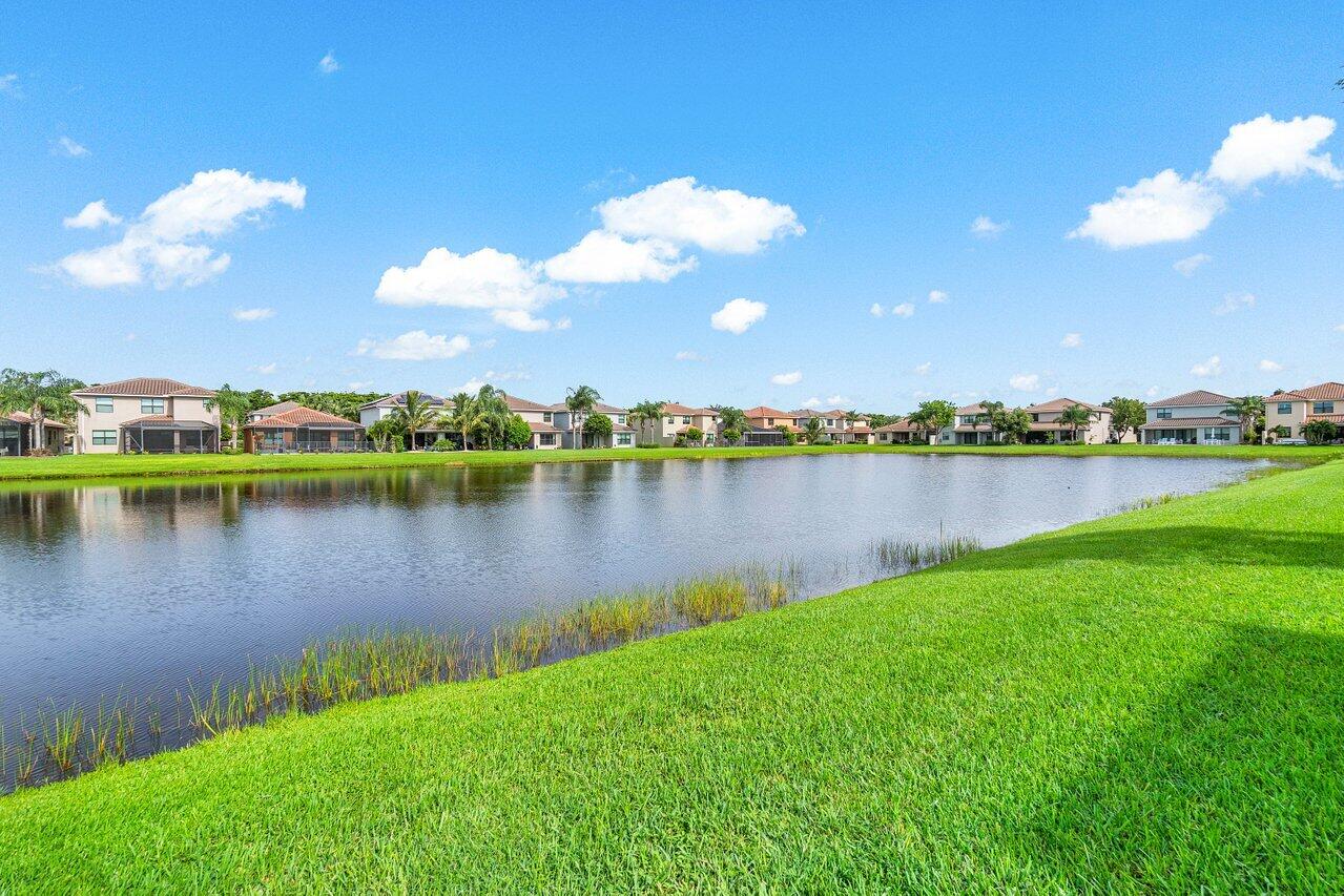 14149 Rock Salt Road Delray Beach, FL 33446 - Photo 35 of 65 Lake view outside screen enclosure