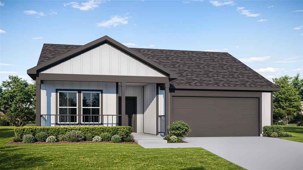 1116 Starlight Lane Nevada, TX 75442 - Photo 1 of 15 Contemporary single-story residence with a dark shingle roof and white siding