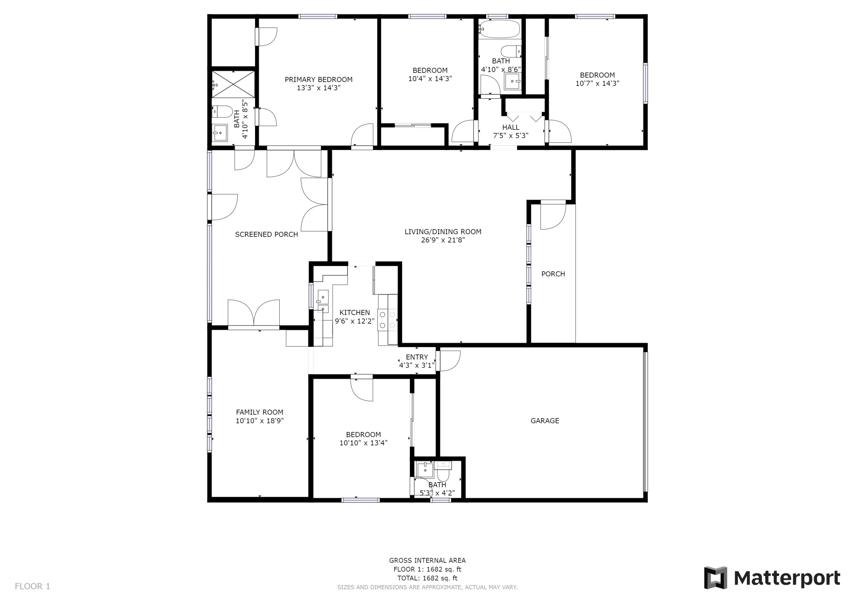 4940 Northwest 3rd Terrace Boca Raton, FL 33431 - Photo 25 of 25 Floor Plan
