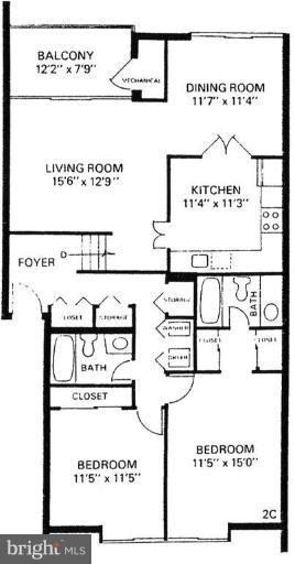 2120 Green Watch Way, Unit 10/201 Reston, VA 20191 - Photo 19 of 19 Floor Plan #1