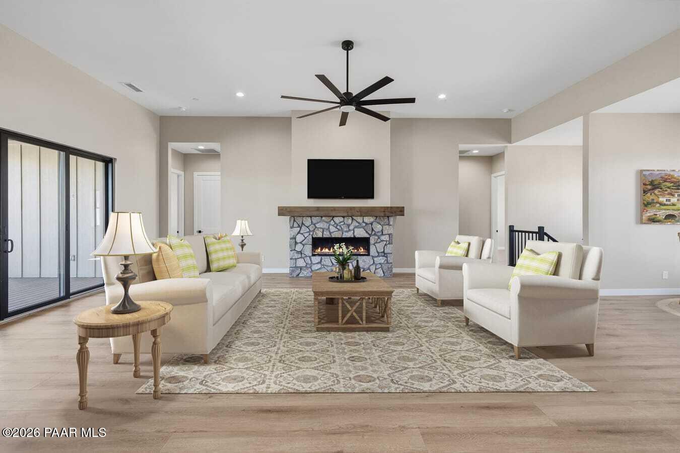9057 North Caliber Road Prescott Valley, AZ 86315 - Photo 17 of 116 26_mls_122-Living Room-VS