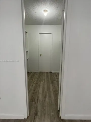 a view of empty room