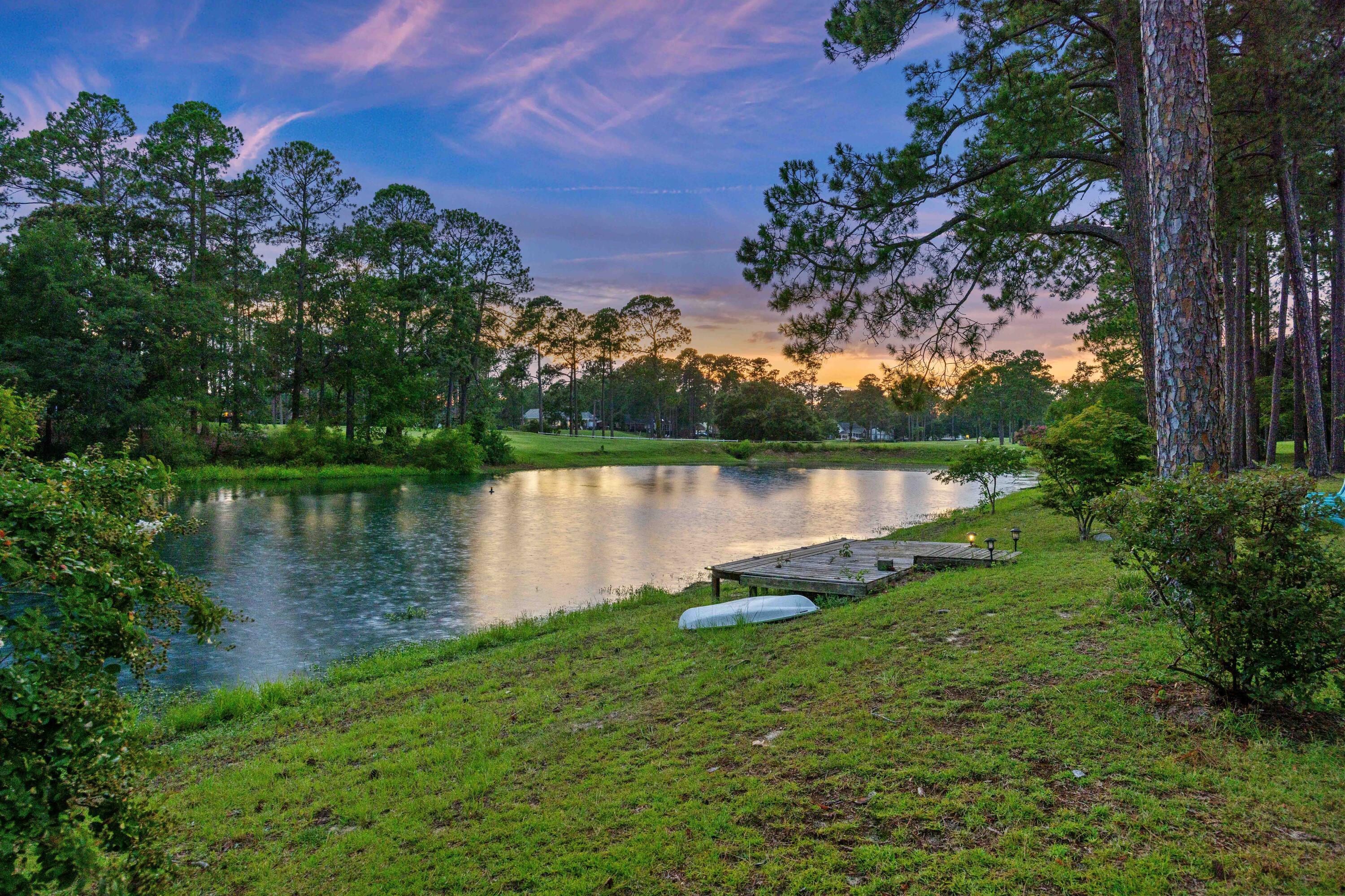 202 Cooper Drive Santee, SC 29142 - Photo 11 of 61 Backyard Pond