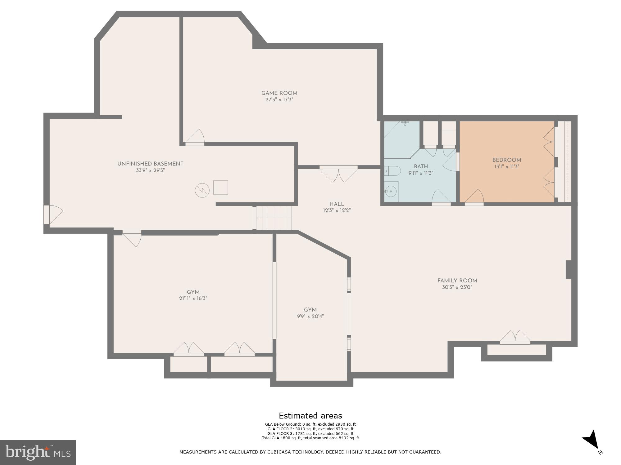 16301 Accolawn Road Accokeek, MD 20607 - Photo 76 of 77 Floor Plan: Lower Level