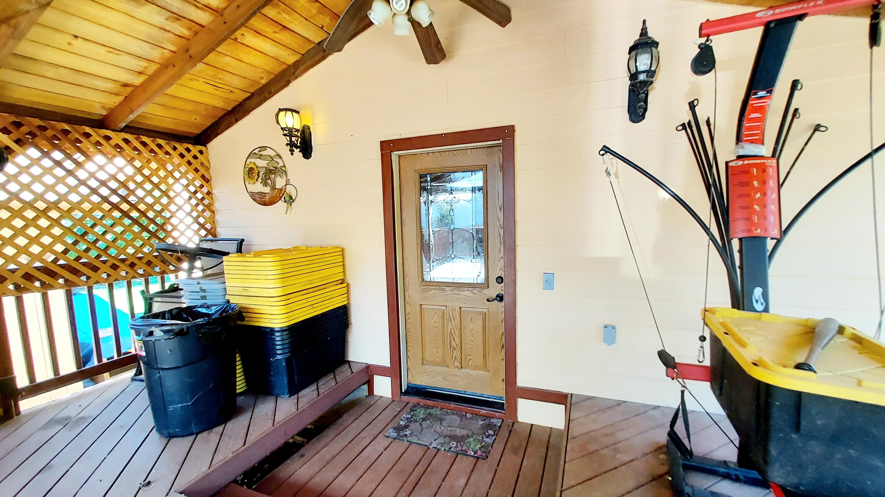 609 Steelhead Road Alderpoint, CA 95511 - Photo 41 of 58 Deck & Entrance to Studio